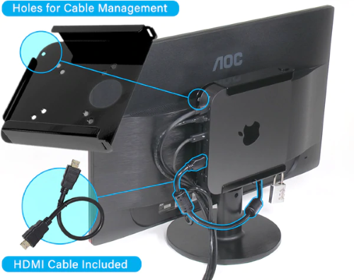 MacCuff mini 2 (Mac mini Mounting Bracket) MacCuff mini 2 (Mac mini Mounting Bracket)